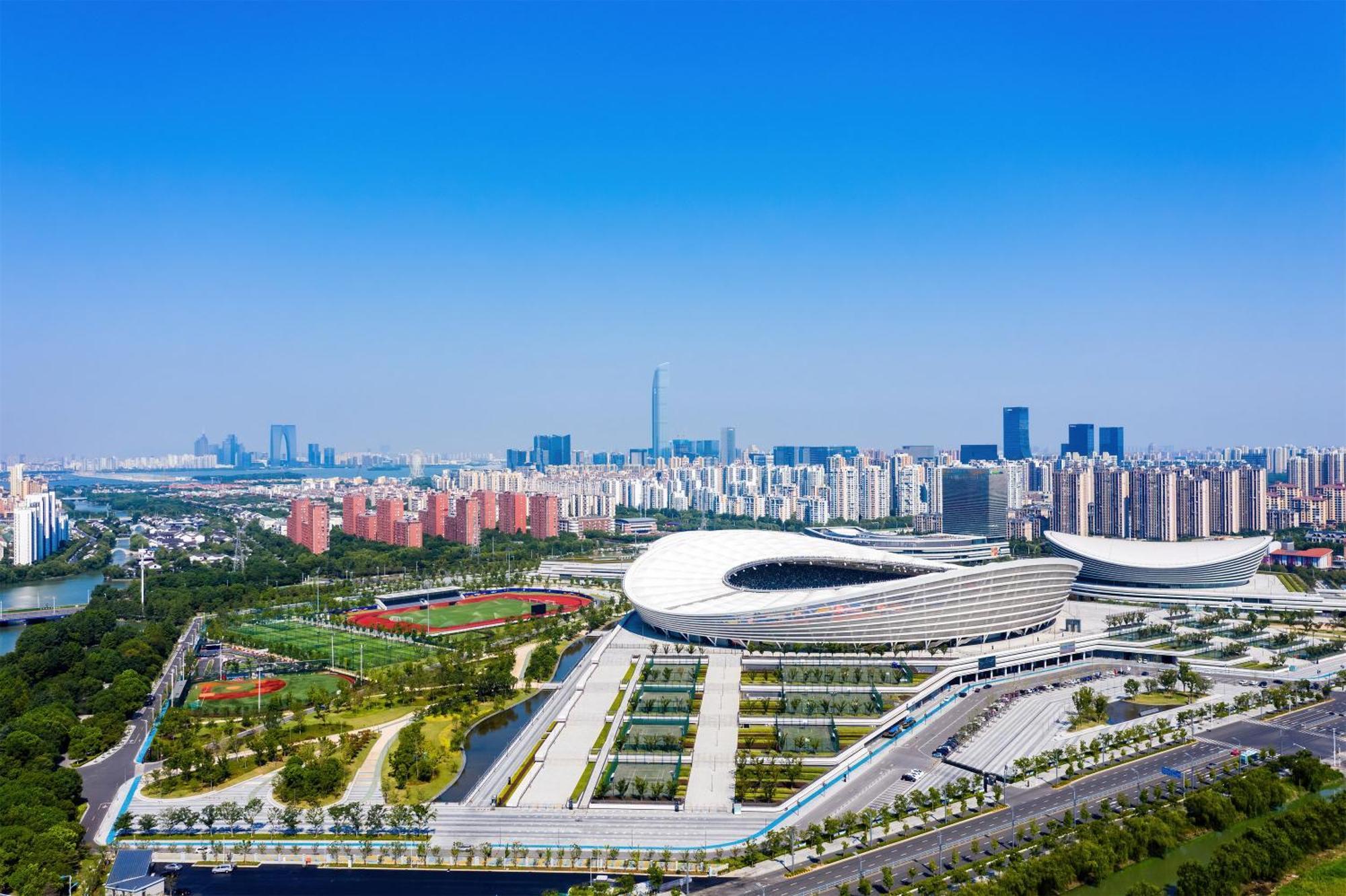Hotel Crowne Plaza Suzhou By Ihg Extérieur photo